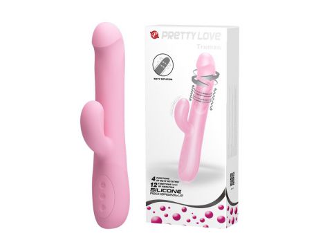 Wibrator rotacyjny punktu G Pretty Love Truman USB silikonowy wodoodporny
