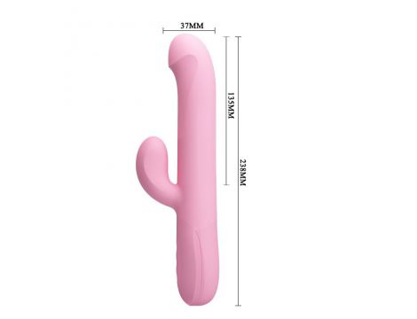 Wibrator rotacyjny punktu G Pretty Love Truman USB silikonowy wodoodporny - 5
