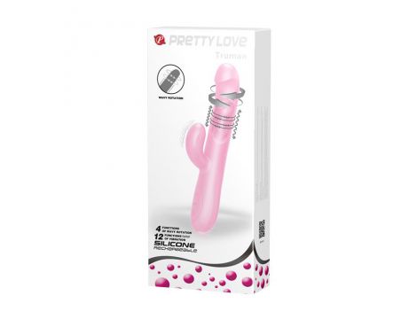 Wibrator rotacyjny punktu G Pretty Love Truman USB silikonowy wodoodporny - 9