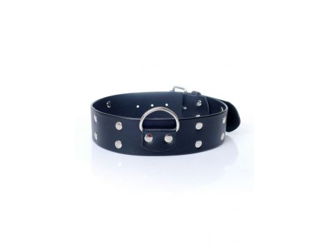 Obroża z ćwiekami Fetish B Series 4 cm regulowana