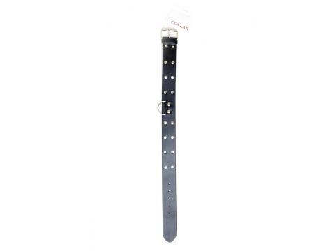 Obroża z ćwiekami Fetish B Series 4 cm regulowana - 3