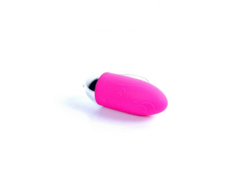 Jajeczko wibrujące bezprzewodowe z pilotem B Series Lyla różowe 9 cm - 3