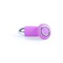 Jajeczko wibracyjne bezprzewodowe z pilotem Boss Series fioletowe 9 cm - 2