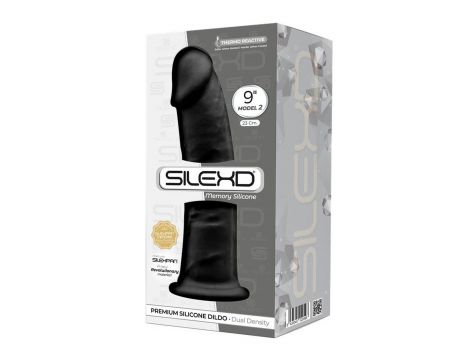 Realistyczne dildo silikonowe Silexd 23 cm podwójna gęstość
