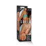 Masturbator z wibracją M for Men Sofia Mocha TPE na baterie AAA - 2