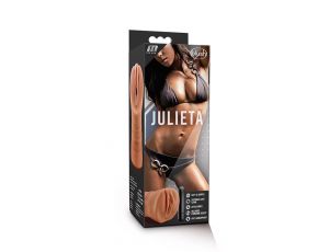 Realistyczny masturbator Julieta Mocha Blush z wibracją