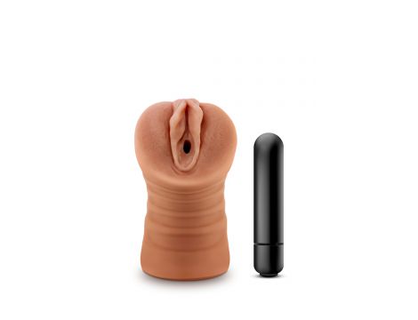 Realistyczny masturbator Julieta Mocha Blush z wibracją - 2