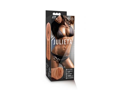 Realistyczny masturbator Julieta Mocha Blush z wibracją - 4