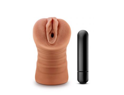 Realistyczny masturbator Julieta Mocha Blush z wibracją - 3