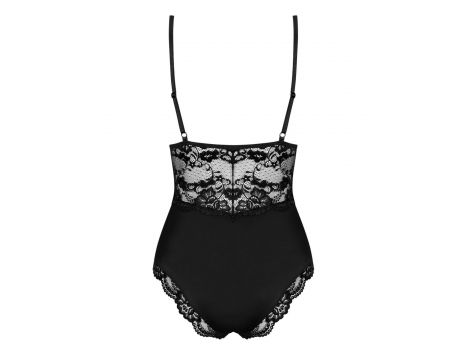 Body koronkowe Obsessive czarne XXL - 6