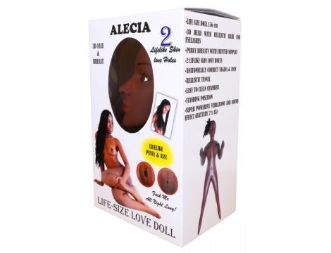 Lalka erotyczna dmuchana Alecia 3D wibrująca LaLa - 4