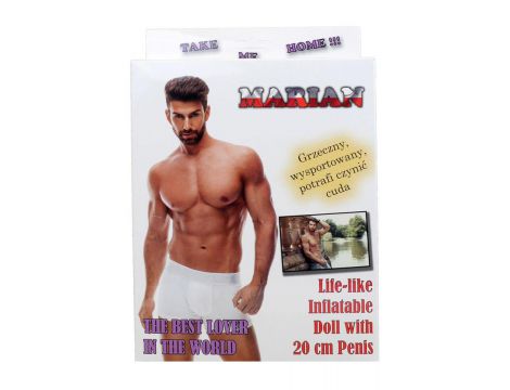 Nadmuchiwana lalka erotyczna męska stojąca 160 cm B Series LaLa - 5