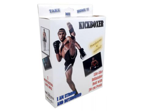 Nadmuchiwana lalka erotyczna męska Kickboxer stojąca 165 cm LaLa