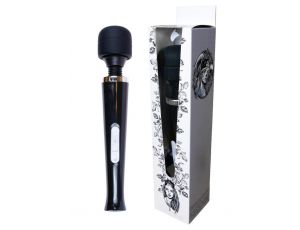 Stymulator łechtaczki Magic Wand silikonowy czarny USB 10 funkcji