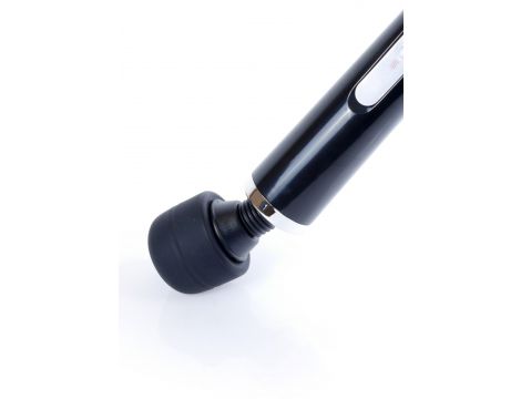 Stymulator łechtaczki Magic Wand silikonowy czarny USB 10 funkcji - 7