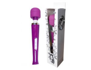 Stymulator łechtaczki Magic Wand fioletowy USB 10 programów