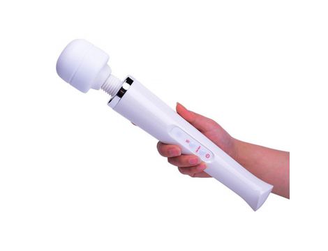 Stymulator łechtaczki Magic Wand fioletowy USB 10 programów - 11