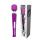 Stymulator łechtaczki Magic Wand fioletowy USB 10 programów