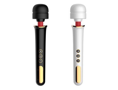 Stymulator łechtaczki super mocny silikonowy czarny USB B Series Magic - 3
