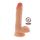 Dildo dual density ToyJoy jasny odcień skóry 17 cm