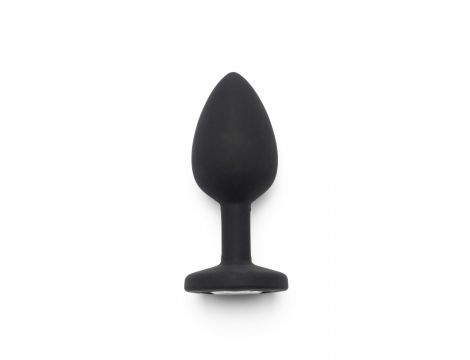 Korek analny Diamond Booty Jewel ToyJoy czarny 7 cm