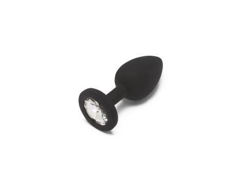 Korek analny Diamond Booty Jewel ToyJoy czarny 7 cm - 3