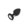 Korek analny Diamond Booty Jewel ToyJoy czarny 7 cm - 4