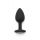 Korek analny Diamond Booty Jewel ToyJoy czarny 7 cm