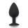 Korek analny Diamond Booty Jewel ToyJoy czarny 9 cm