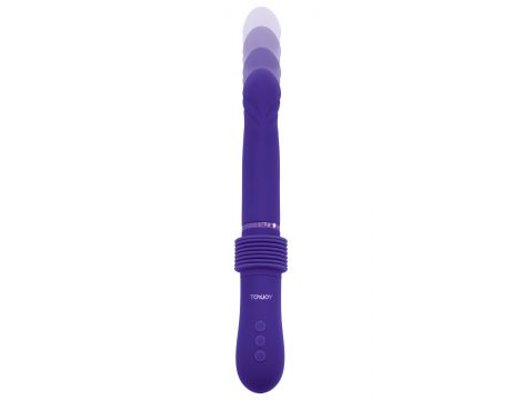 Wibrator ToyJoy Magnum Opus Supreme Thruster 2 fioletowy 31 cm - 3