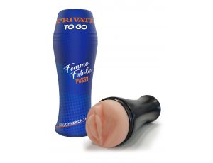 Masturbator Femme Fatale To Go Private jasny odcień skóry 21 cm