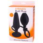 Korek analny silikonowy pompowany Seven Creations czarny 16.9 cm - 3