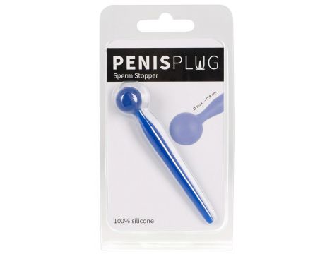 Silikonowy penis plug Penisplug 9,6 cm - 2