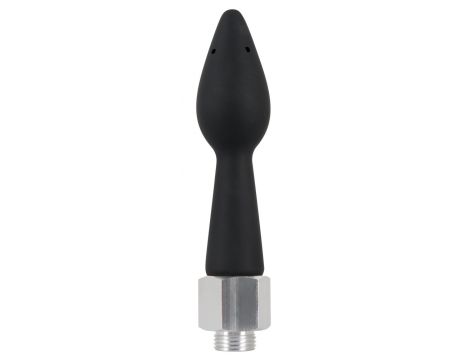 Irygator analny wtyczka You2Toys silikonowa czarna 16 cm - 4