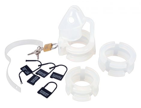 Klatka cnoty silikonowa You2Toys zestaw 15 elementów - 3