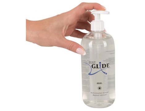 Lubrykant analny Just Glide na bazie wody 500 ml - 7