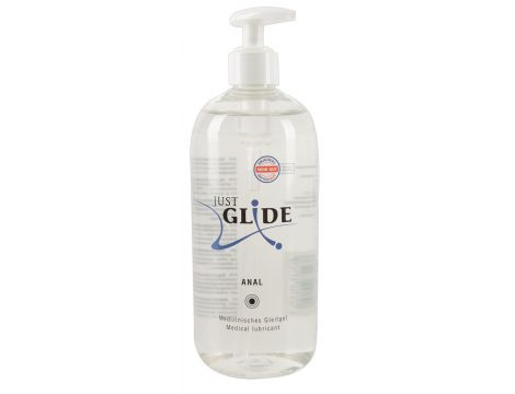 Lubrykant analny Just Glide na bazie wody 500 ml - 2
