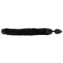 Korek analny z ogonem i uszami kota Bad Kitty czarny 9 cm - 10