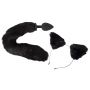 Korek analny z ogonem i uszami kota Bad Kitty czarny 9 cm - 5