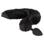 Korek analny z ogonem i uszami kota Bad Kitty czarny 9 cm - 7