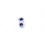 Biżuteria analna stalowa LED Disco HeavyFun 7 cm - 6