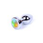 Biżuteria analna stalowa LED Disco HeavyFun 7 cm - 11