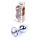 Plug-Jewellery Silver PLUG- Clear