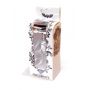 Biżuteria analna srebrna z czarnym diamencikiem 7 cm - 9