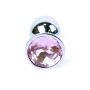 Biżuteria analna srebrna korek HeavyFun Rose 7 cm - 3
