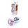 Biżuteria analna srebrna korek HeavyFun Rose 7 cm