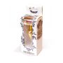 Biżuteria analna ze stali nierdzewnej złota z diamencikiem HeavyFun 7 cm - 9