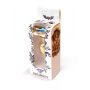 Korek analny ze stali nierdzewnej z diamentem HeavyFun jasnoniebieski 7 cm - 9