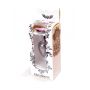 Korek analny stalowy z diamentem ciemnosrebrny 7 cm - 9