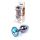Biżuteria analna stalowa z diamentem niebieskim 7 cm B Series HeavyFun